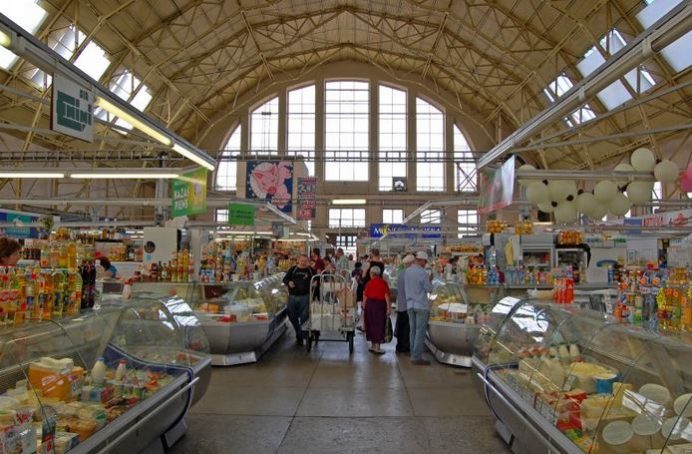 Riga central market